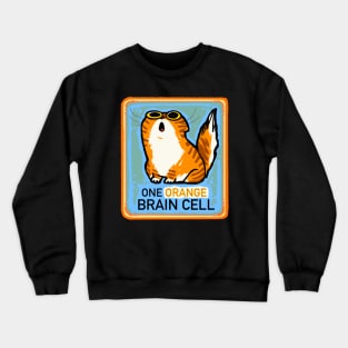 One Orange Brain Cell Crewneck Sweatshirt